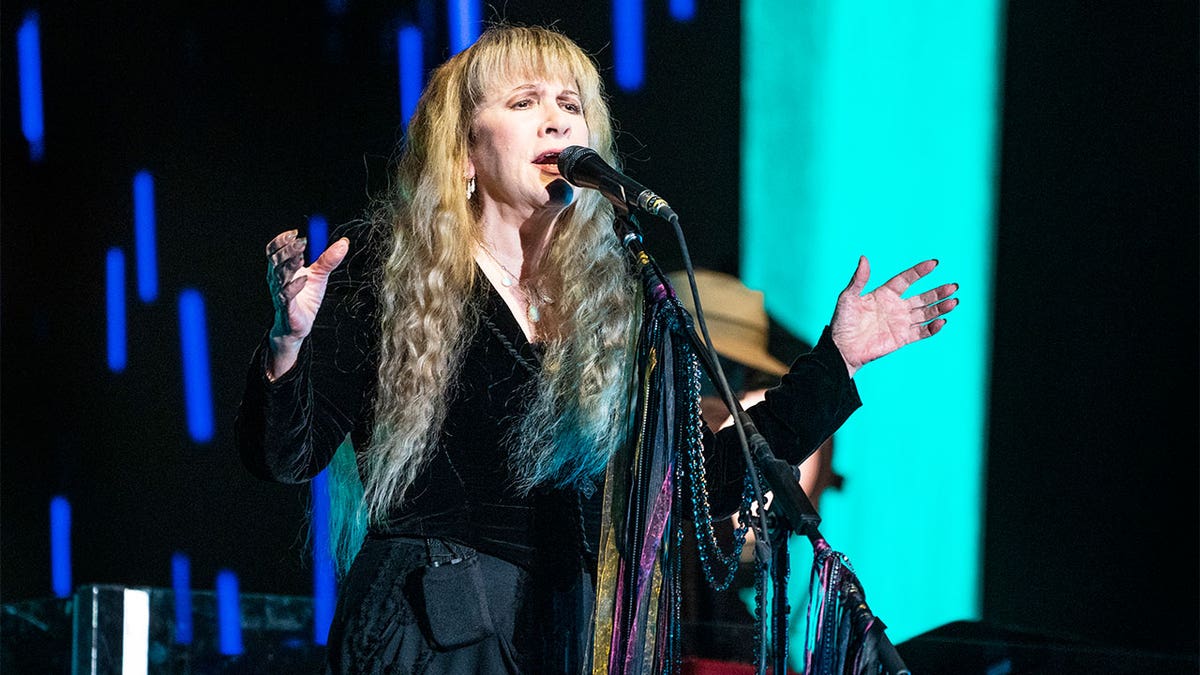 Stevie Nicks performing at Bonnarroo 2022