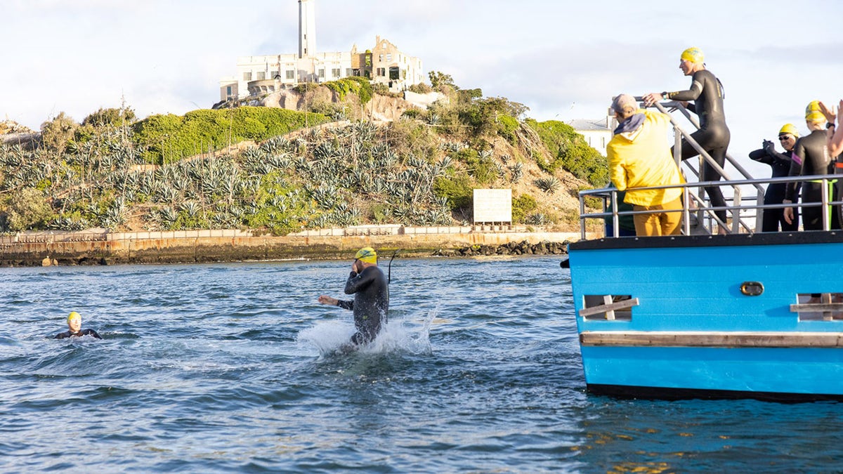 Alcatraz swim