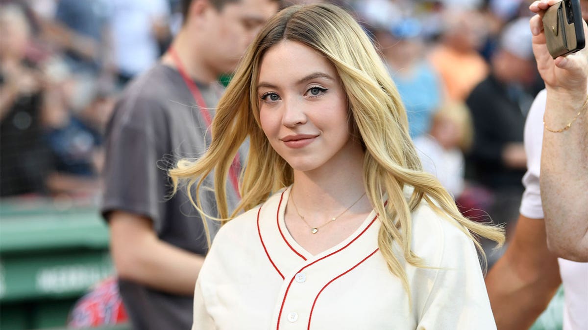 Sydney Sweeney at Boston Red Sox game