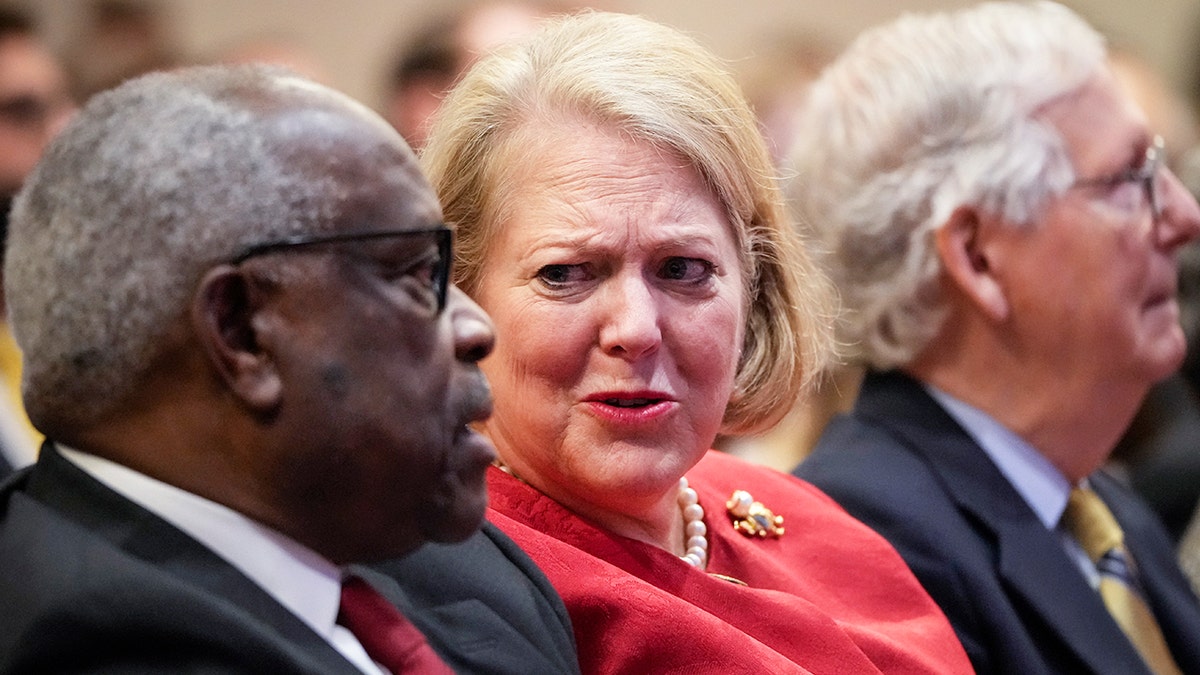 Supreme Court Justice Clarence Thomas and his wife
