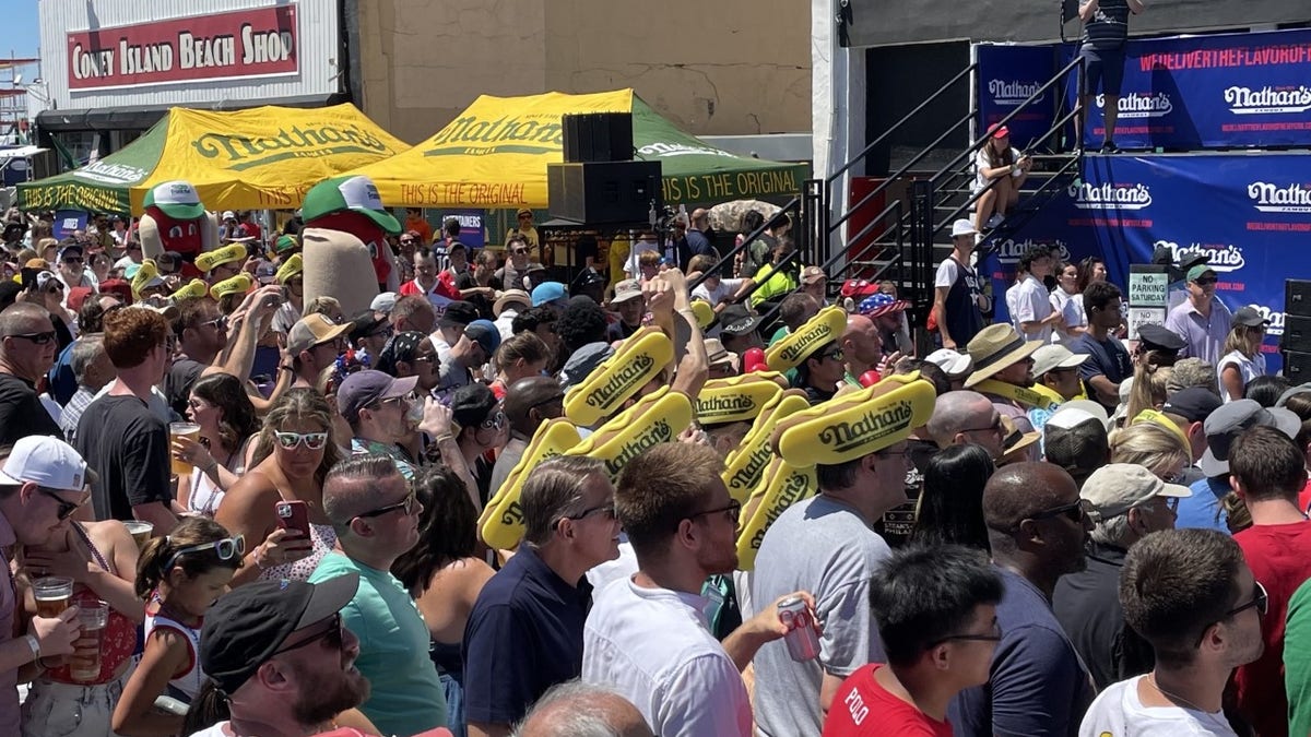 Coney Island Hot Dog Eating Contest