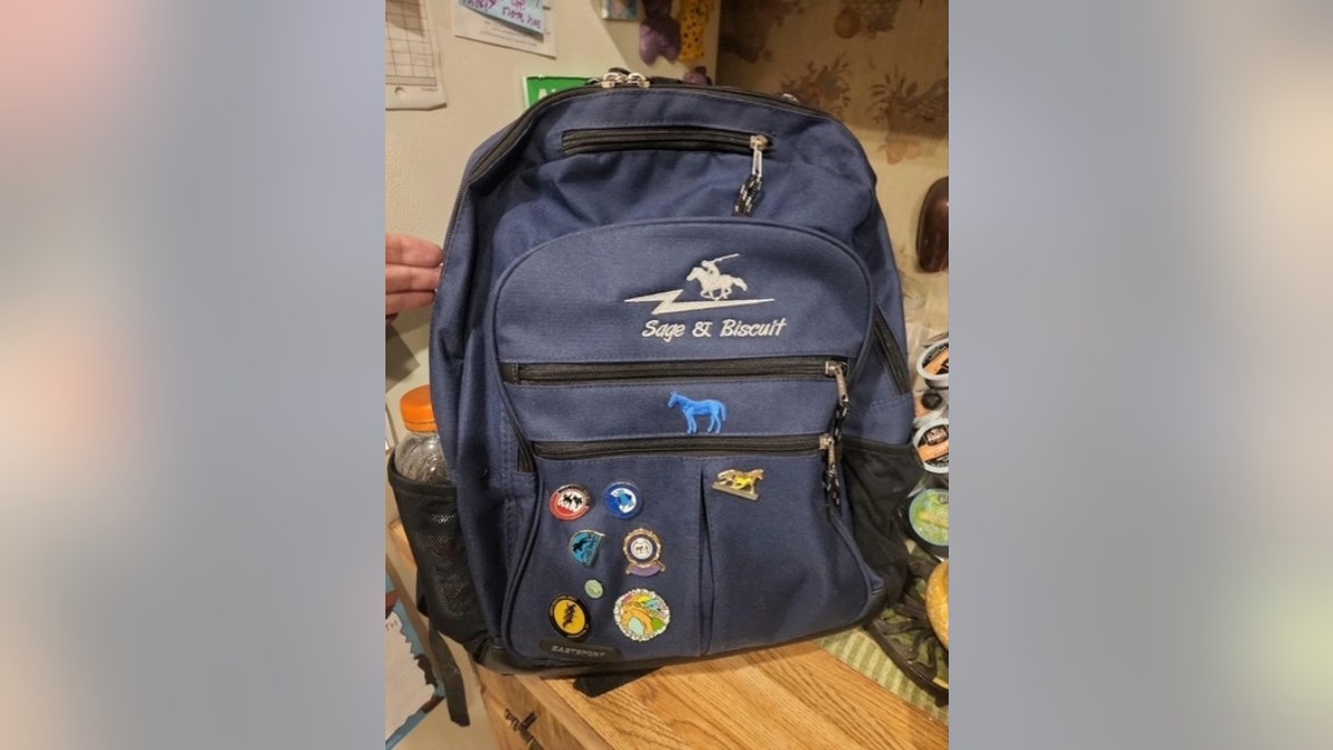 Missing Kaylee Jones' backpack
