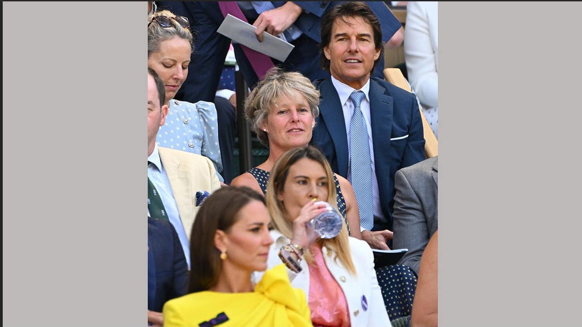 Tom Cruise and Kate Middleton at Wimbledon