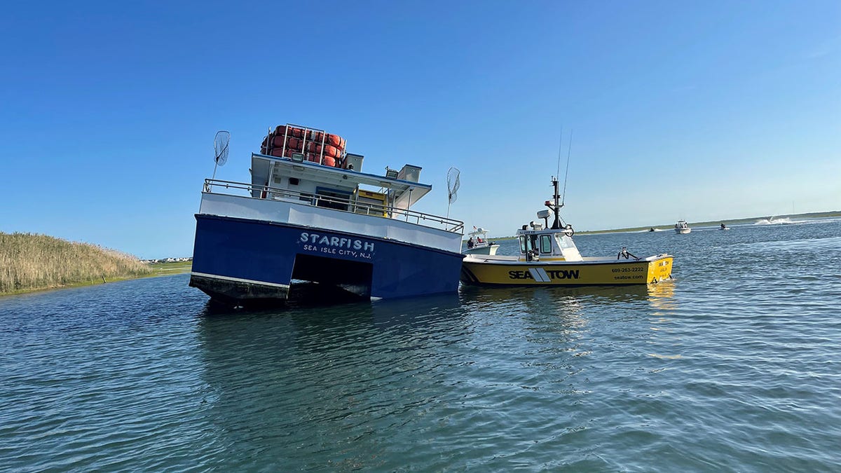 New Jersey charter boat sinking