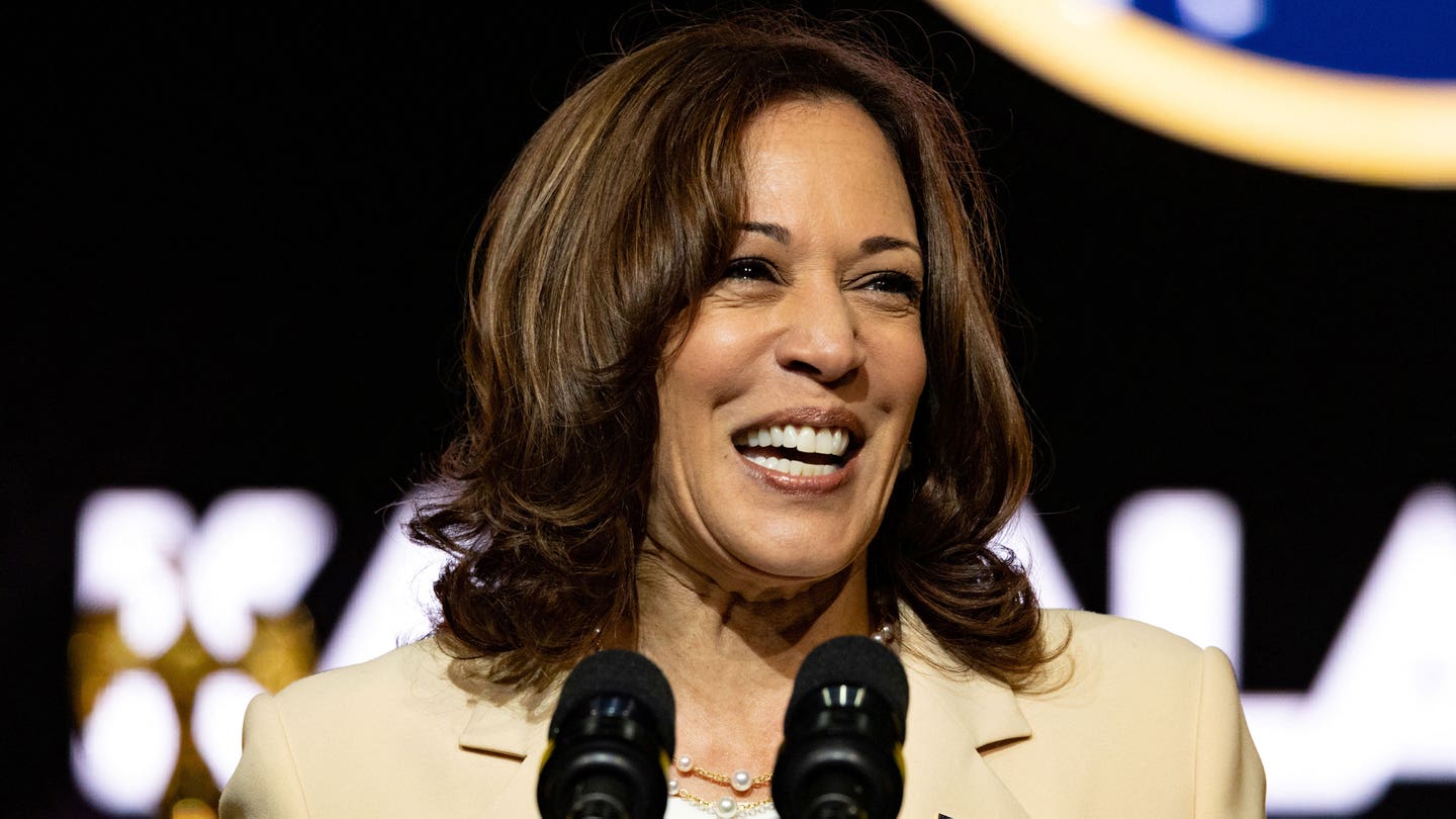 Kamala Harris Praises Biden's Legacy, Warns Republicans Not to Underestimate Her