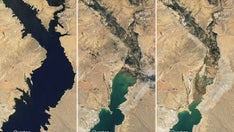NASA imagery shows Las Vegas' Lake Mead's water levels lowest since 2000