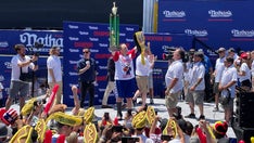 Joey Chestnut downs 63 hot dogs, wins Nathan's Famous contest for 15th time