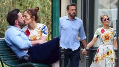 Jennifer Lopez, Ben Affleck pack on the PDA during Paris honeymoon