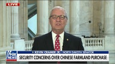 Sen. Cramer sounds alarm on China's 'concerning' purchase of farmland near North Dakota Air Force base