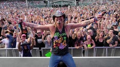 Bret Michaels performs after hospitalization: 'Florida fans in the pouring rain rocked my world'