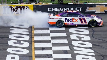 NASCAR: Denny Hamlin gets record seventh win at Pocono