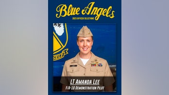 US Navy names first woman demonstration pilot in Blue Angel flight squadron