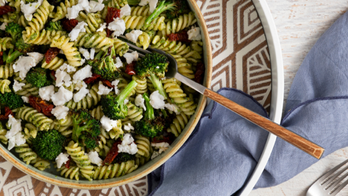 Chef Duran’s Chimichurri Pork Tenderloin and Pesto Broccoli Salad