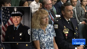 Slain Chicago officer Ella French's mother gets applause at congressional hearing on law enforcement safety