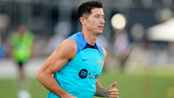 Barcelona's Robert Lewandowski is ready to make history