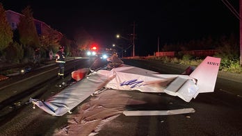 Experimental aircraft crashes on Washington road, 2 occupants injured