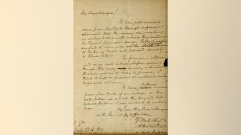 Long-missing Alexander Hamilton letter put on public display