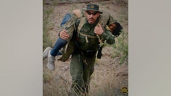 Border agents rescue migrants trapped in canal, 'fireman carry' injured juvenile a mile down mountain