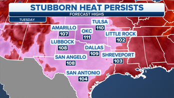 Record-breaking heat bears down on Plains, Mississippi Valley as storms hit Northeast