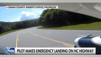 Novice pilot makes expert landing on North Carolina freeway after engine failure