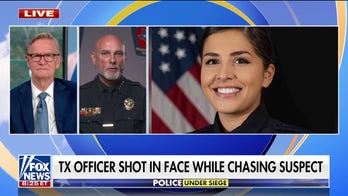 Texas police chief praises officer who chased suspect after being shot in face: 'A benevolent warrior'