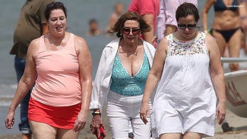 See the pics: Pelosi hits Italian beach in luxury vacation as husband faces DUI charge