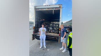 Ukraine war: American teenager transports 54 bags of medical supplies for Ukraine military