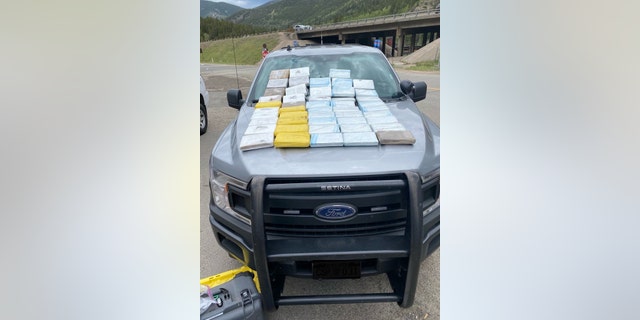 One hundred fourteen pounds of pure, powdered fentanyl seized by the Colorado State Patrol on June 20. Authorities believe this is the biggest seizure in the state, and enough to kill up to 31 million people. (courtesy: COLORADO STATE PATROL)