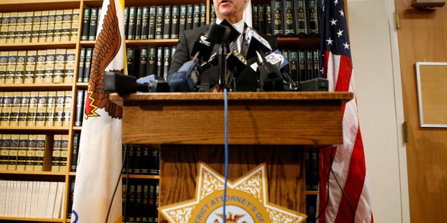 San Francisco District Attorney George Gascon speaks at a news conference concerning the sentencing in San Francisco Sheriff Ross Mirkarimi's domestic abuse case at San Francisco County Courthouse in San Francisco, California, March 19, 2012.