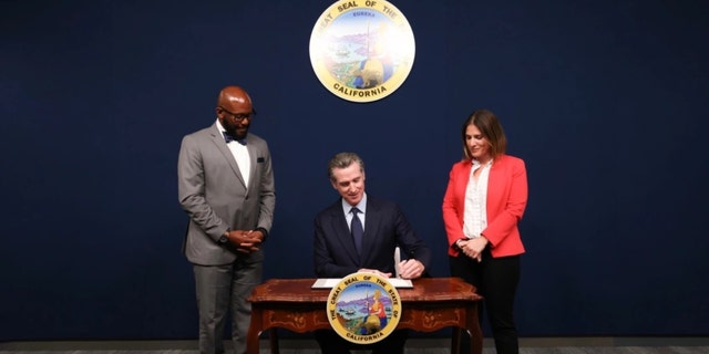 California Gov. Gavin Newsom signed two new gun bills days before a downtown Sacramento shooting on July 4 that left four victims injured and one dead.