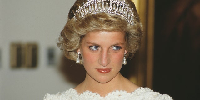 Kate Middleton wore the lover's knot tiara, a favorite of Princess Diana's, her mother-in-law.