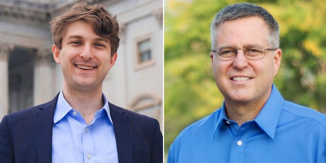 Maryland Sixth Congressional District GOP candidates Matthew Foldi (L) and Neil Parrott (R).