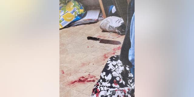The crime scene involving Tzvi Allswang.