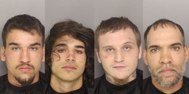 Left to right: Josh Norris, Seth Norris, Logan Holmes, David Norris