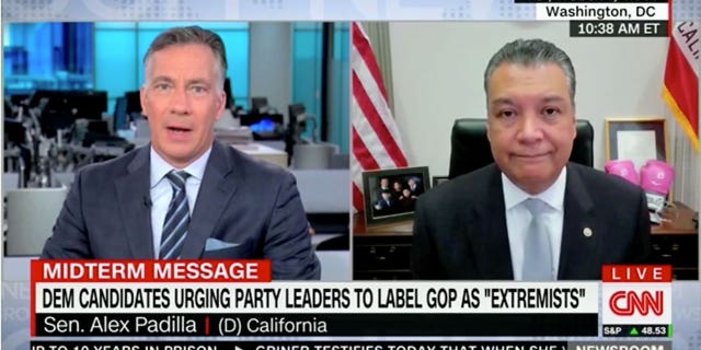 Sen. Alex Padilla appears to dodge questions on Democrat meddling in GOP primaries.