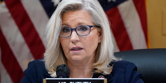 FILE - Vice Chair Liz Cheney, R-Wyo., speaks as the House select committee investigating the Jan. 6 attack on the U.S. Capitol in Washington, June 28, 2022.