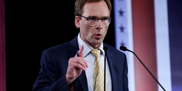 Tom Nelson, above, participates in a televised Wisconsin Democratic U.S. Senate debate in Milwaukee.