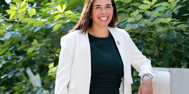 Sian Leah Beilock, above, will become the first female president at Dartmouth in its over 250-year history.