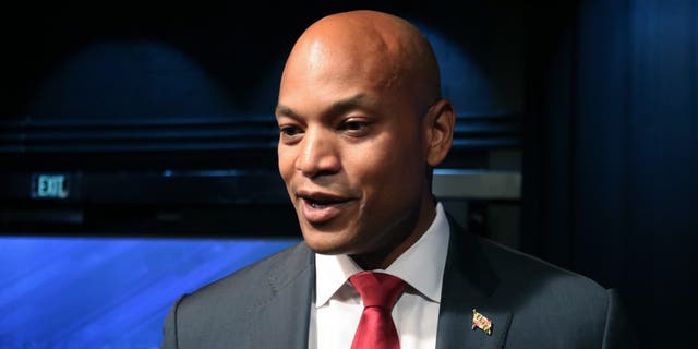 FILE - Maryland Democrat Wes Moore talks to reporters on June 6, 2022 in Owings Mills, Md., after a Democratic primary debate for governor of Maryland. 
