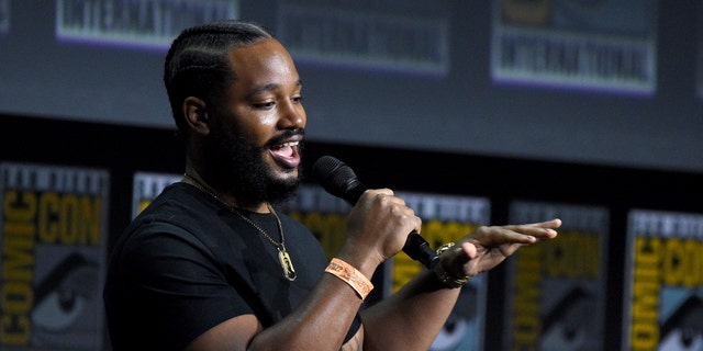 Ryan Coogler attends a panel for Marvel Studios on day three of Comic-Con International on Saturday, July 23, 2022, in San Diego. (Photo by Richard Shotwell/Invision/AP)