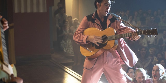Austin Butler as Elvis Presley in the biopic 'Elvis'.