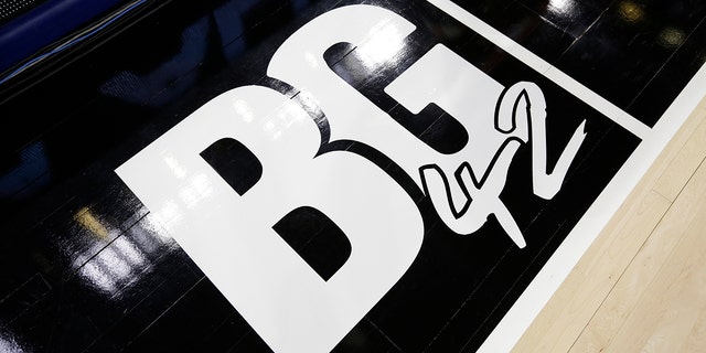 A decal in honor of Brittney Griner, #42 of the Phoenix Mercury, is displayed on the side of the court during the 2022 AT&T WNBA All-Star Game on July 10, 2022 at Wintrust Arena in Chicago, Illinois.