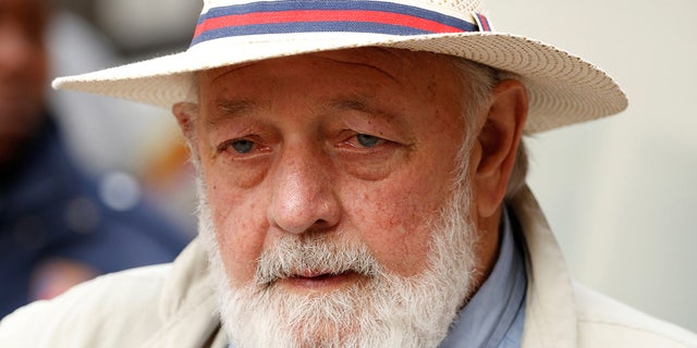 Barry Steenkamp, father of Reeva Steenkamp, arrives for the second sentencing of Oscar Pistorius June 14, 2016.