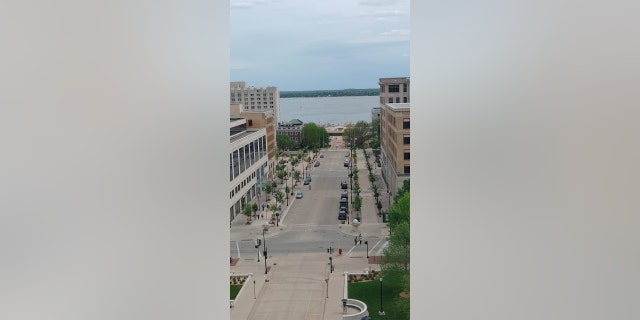 "The capitol building itself had an observation deck," Barnes said. "And that’s just very rare. It was cool, though. Because you get to go up top and you get to walk around the whole dome." Barnes took this picture of downtown Madison from the observation deck.