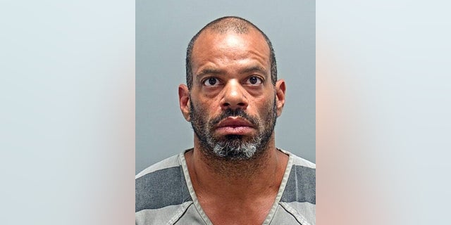 Wilbert Calhoun, 42, was allegedly living inside a children's museum with his family.