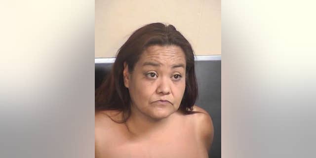 Patricia Castillo, 48, is accused of dousing a man in gasoline and setting him on fire.
