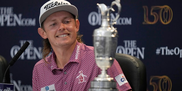 Cameron Smith looks to see 'how many beers fit' in the Claret Jug after Open  Championship win | Fox News