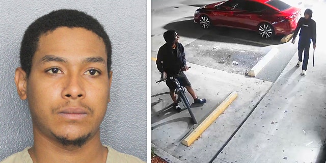 Luis Alberto Escolastico Canela, 22, is being held without bond on a charge of first-degree attempted murder for allegedly shooting another man in the face in a parking lot.