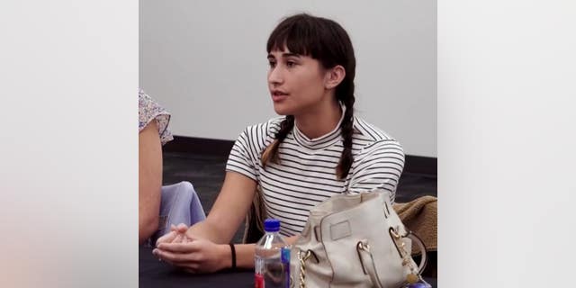 Chloe Cole, who formerly identified as transgender, speaks at a roundtable event with Florida Surgeon General Joseph Ladapo