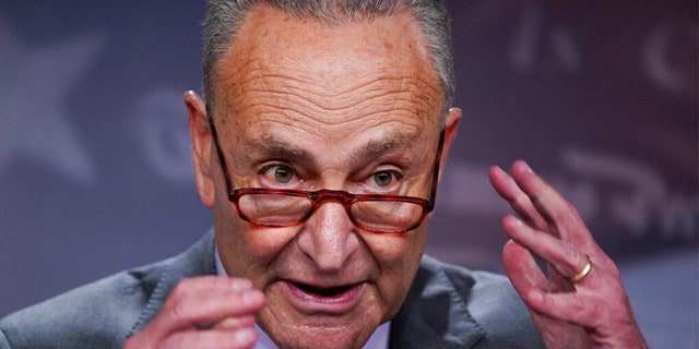 Senate Majority Leader Chuck Schumer, D-N.Y., said Democrats will have a 